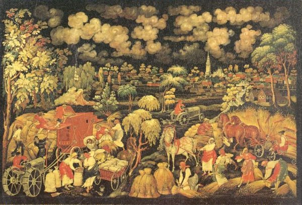 Искусство лаковой миниатюры Палех