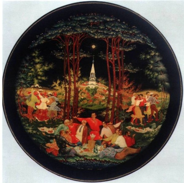 Палех роспись деревня