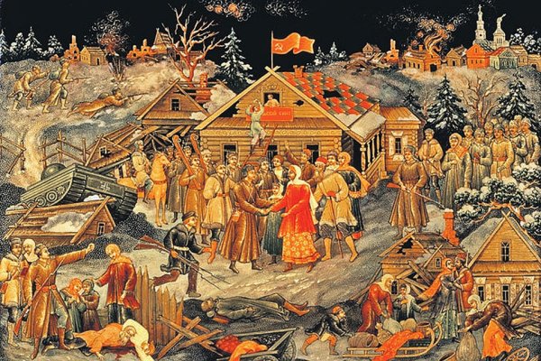 Народные промыслы Палехская роспись