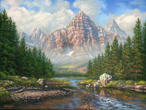 Валерий Ниминущий цифровая живопись