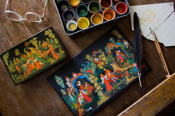 Палехская миниатюра Иван Голиков