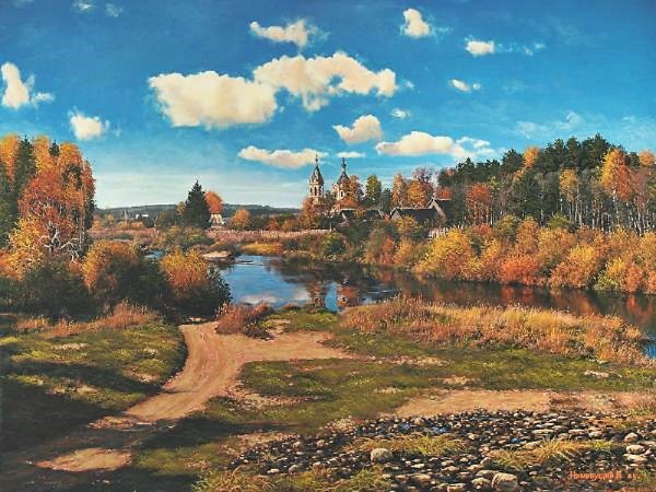 Художник Валерий Ниминущий пейзажи