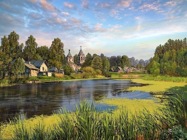 Художник Валерий Ниминущий пейзажи