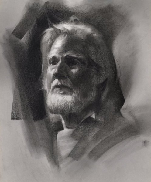 Nathan Fowkes портреты углем