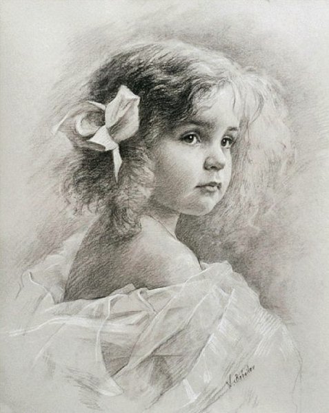 Графические портреты известных художников