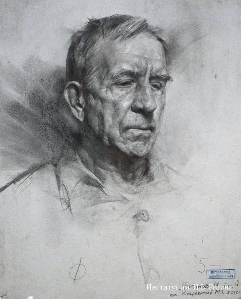 Академический портрет Репинка