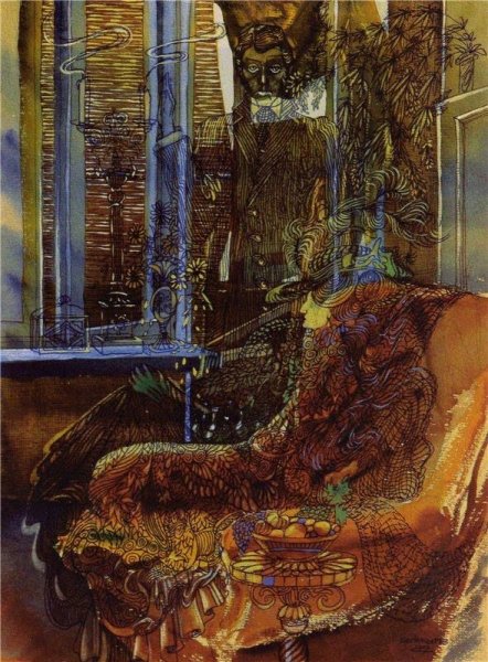 Автопортрет Юрия Богатырева