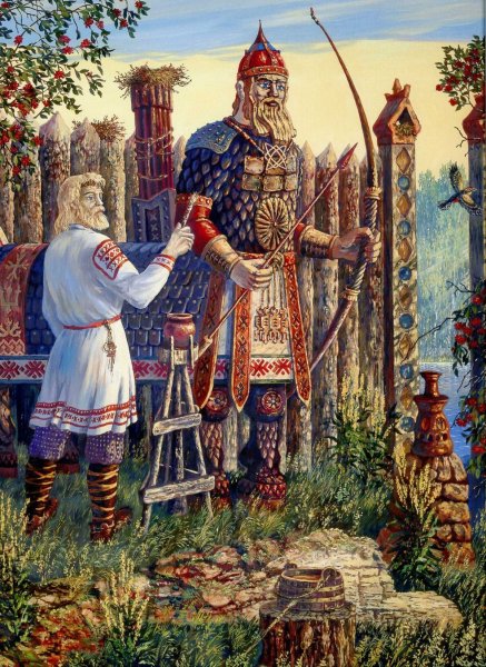 Художник Артур орленов Русь