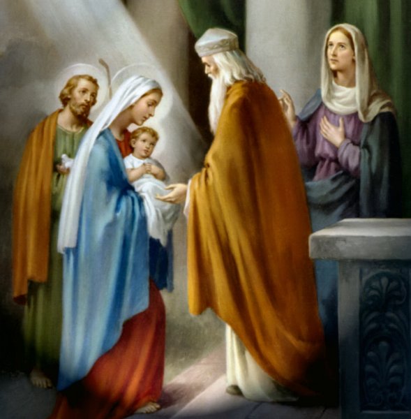 «Симеон и Анна в храме» (1628)