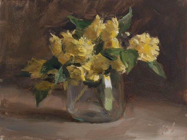 Джулиан Мерроу Смит цветы натюрморт