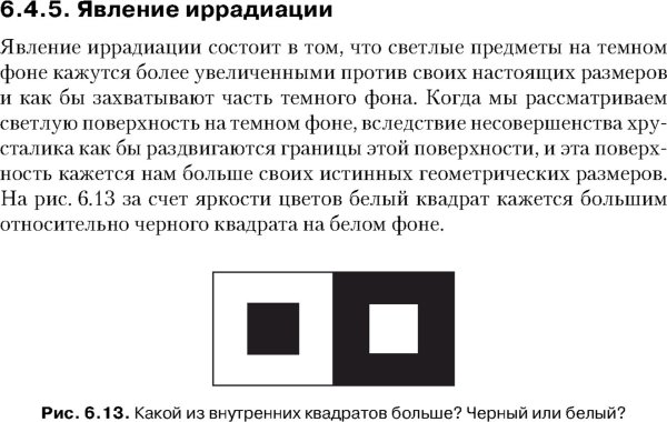 Иррадиация в иллюзии восприятия