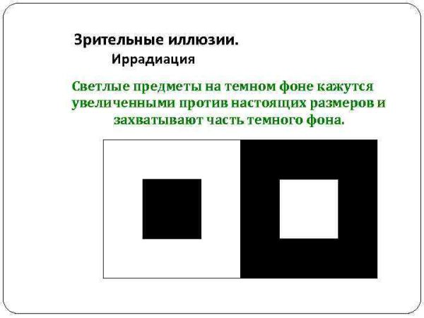 Структурные особенности иррадиации