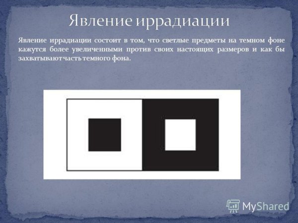 Иллюзия иррадиации