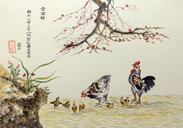 Чешский художник Мирко Ханак лисы