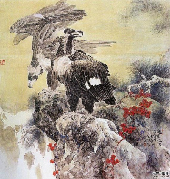 Китайская живопись анималистический Жанр