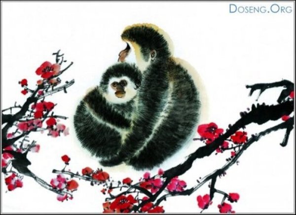 Японская живопись эпохи Эдо птицы