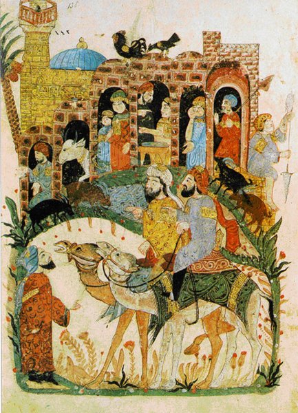 Миниатюры макамам арабского писателя Аль-Харири