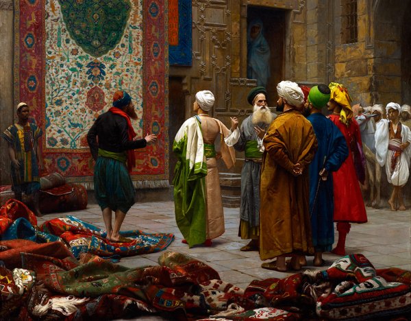 Арабский рынок наложниц Жан-Леон Жером 1866