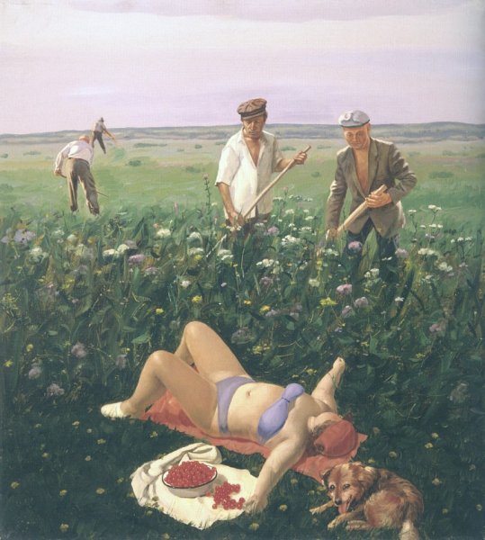 Жорж-Пьер сёра купание в Аньере