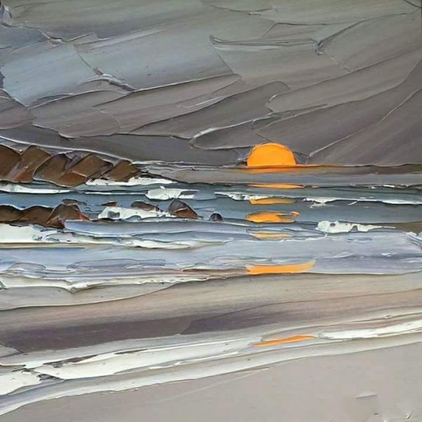 Мастихин пейзаж Мэтью Сноуден