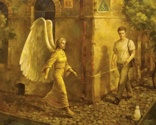 М А Врубель демон сидящий