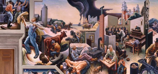 Томас Харт Бентон Голливуд