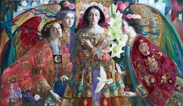 Ольга Суворова художник триптих