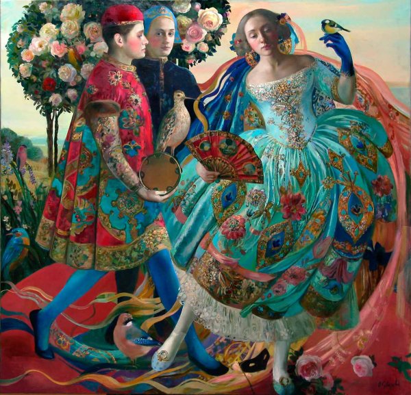 Ольга Суворова триптих