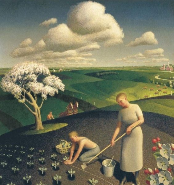 Грант Вуд художник