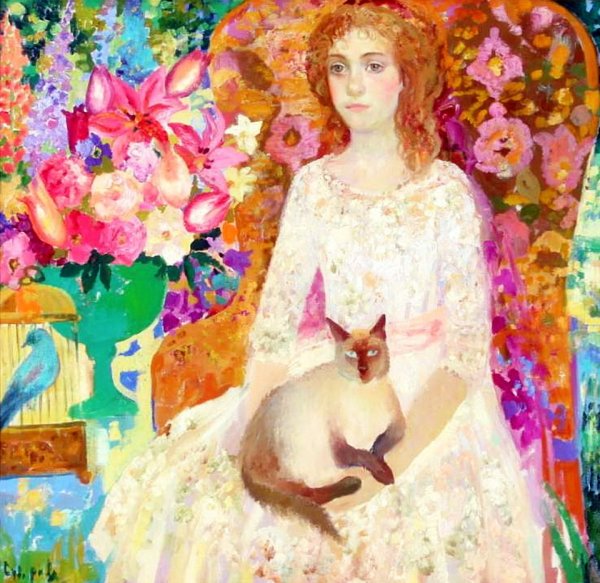 Ольга Суворова автопортрет