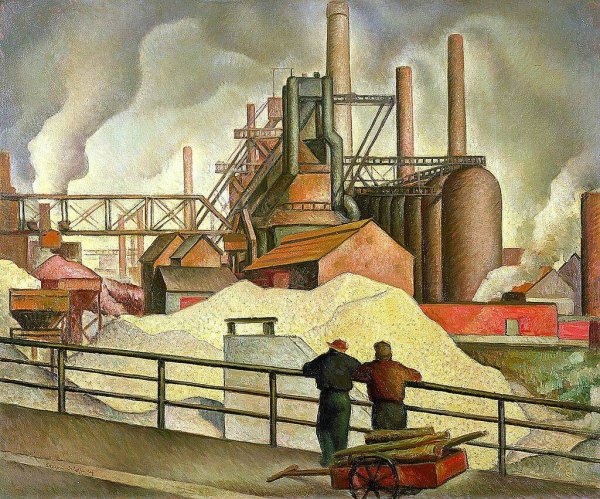 Куприн Индустриальный пейзаж