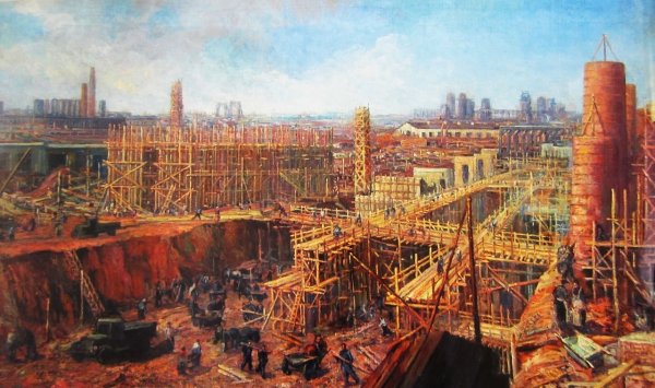 Магнитогорский металлургический комбинат СССР 1930