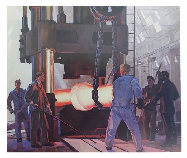 А.А. Дейнека, «кузнецы», 1957 г.