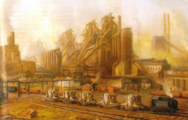 Живопись Магнитогорский металлургический комбинат