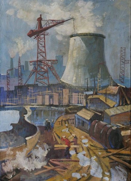 Авраменко Индустриальный пейзаж