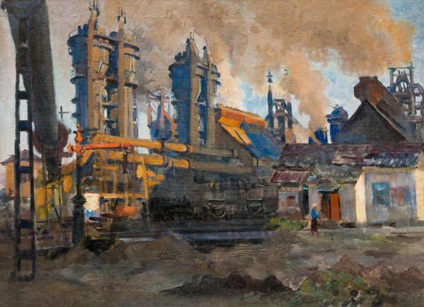 Пейзаж Самохвалов Индустриальный