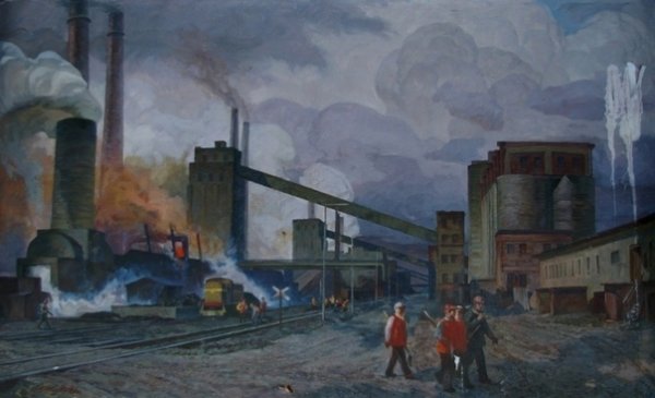 Индустриальный пейзаж Пенри Уиллиамс