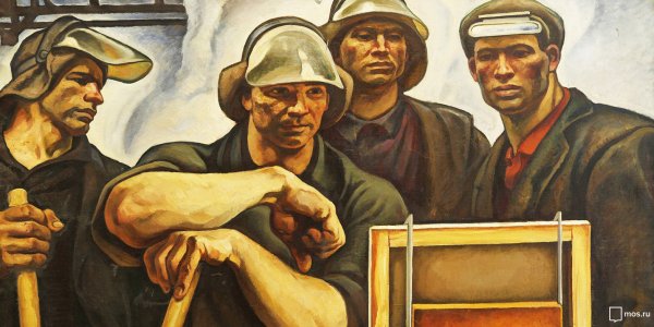 Картина сталевары Симонов