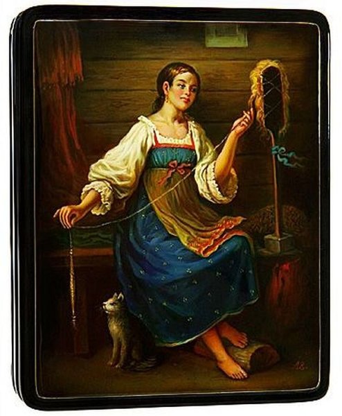 Журавлев Пряха картина