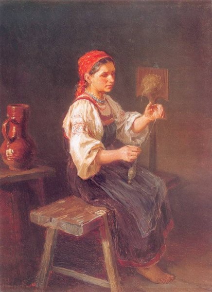 Маковский Пряха