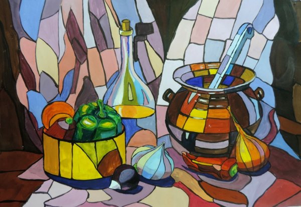 Декоративный натюрморт Куприн