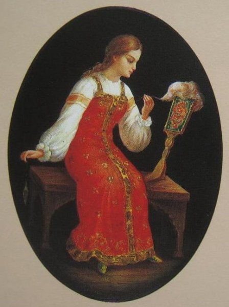 Пряха древней Руси