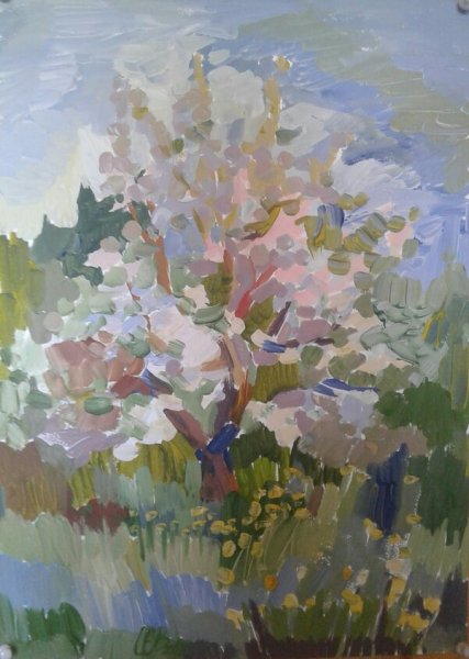 Канадская художница горы живопись