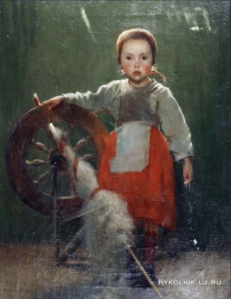 Журавлев Пряха картина