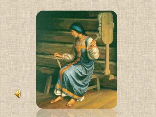 Ткач с прялкой Ван Гог