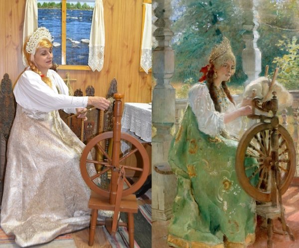 Самопрялка 16 века