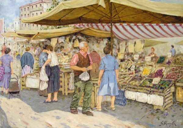 Лиможский рынок Мусоргский