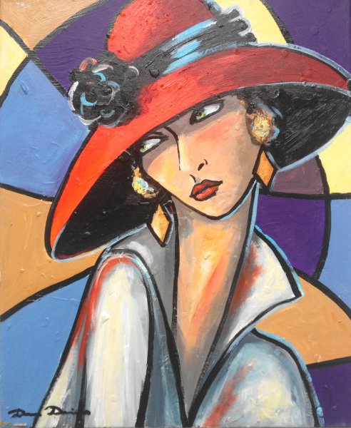 Декоративный портрет человека