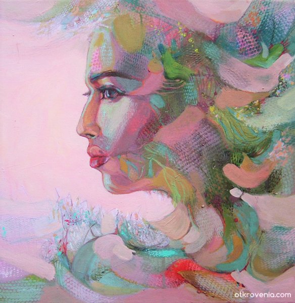 Портрет акрилом