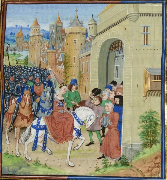 Миниатюры из хроники жана Фруассара